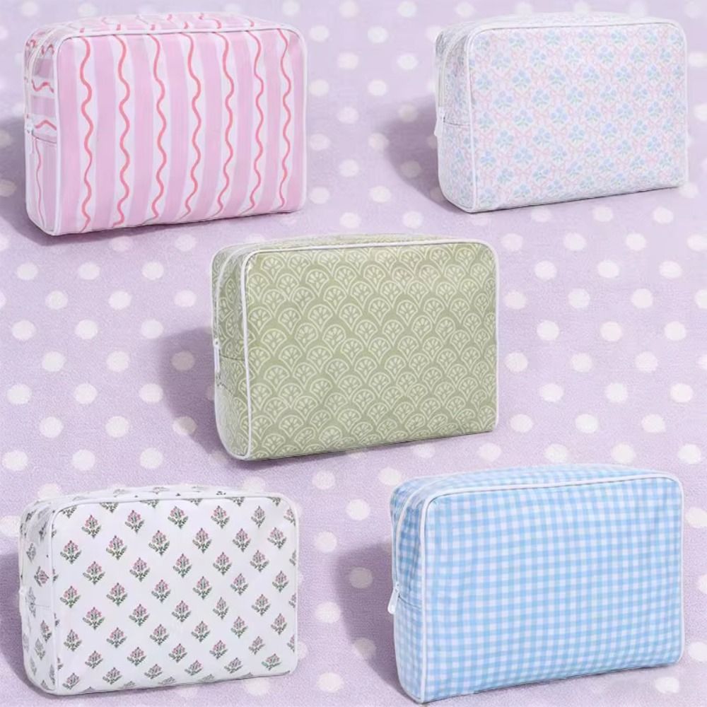 Cosmetic Bags - Kosmetyczka z poliestru i PVC, dwuwarstwowa,