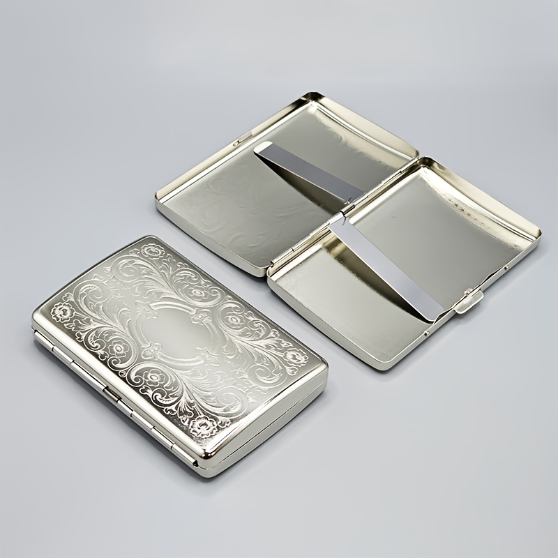 Wallets - Klasyczne metalowe etui na papierosy –