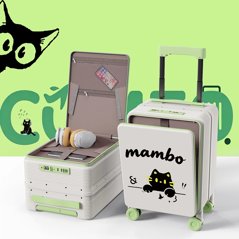 Aluminum Frame Carry On Luggage - Mała walizka podręczna, 16 cali, z