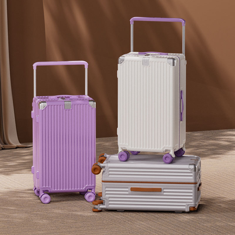 Spinner Wheel Rolling Suitcase 20 Inch - Duża walizka podróżna z szerokim uchwytem,
