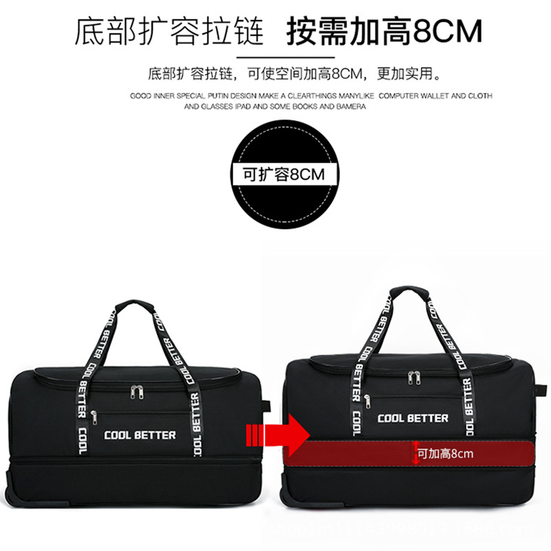 Torba podróżna z dużą pojemnoś – Foldable Rolling Luggage Bag recenzja i cena