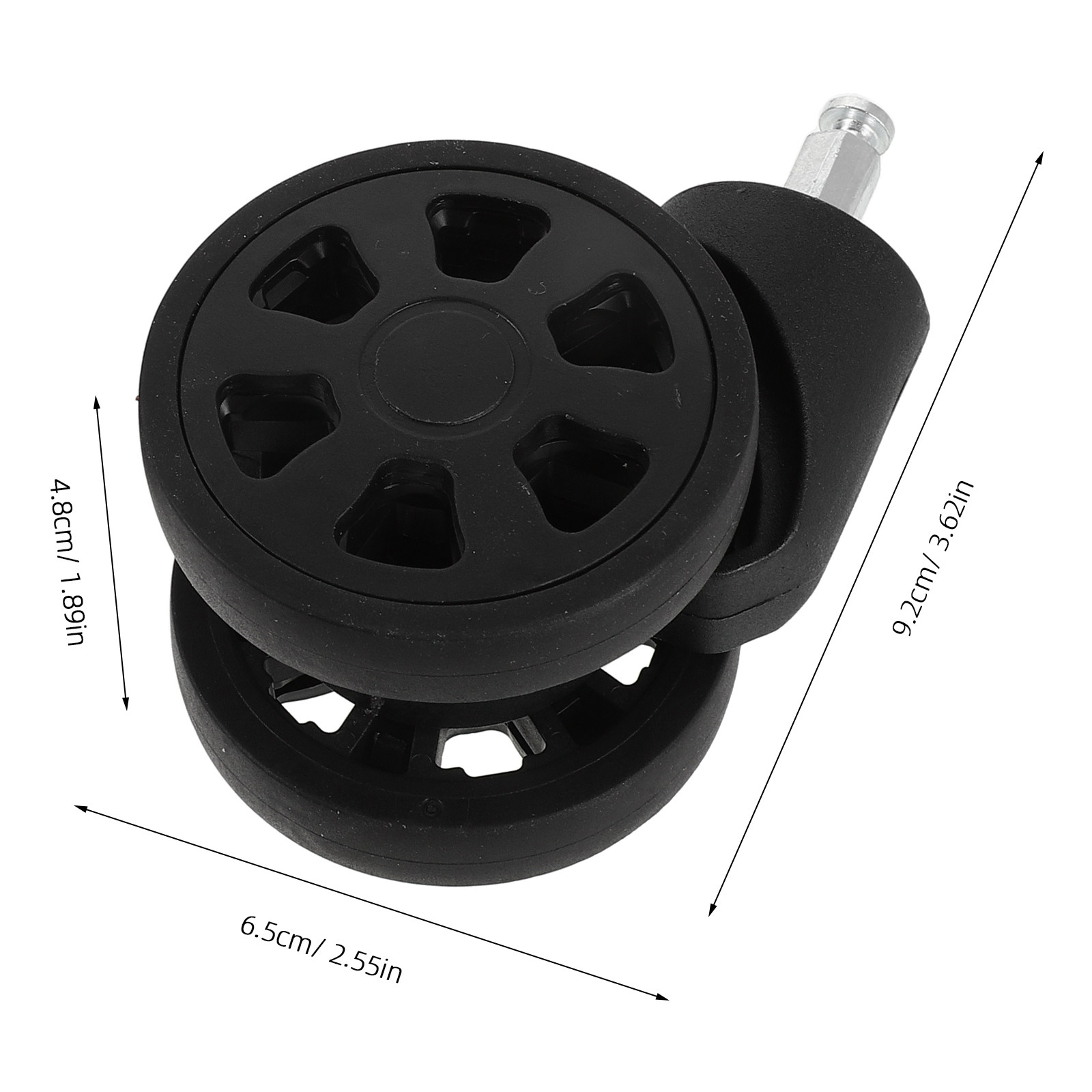 2 sztuki uniwersalnych kółek d – Silent Replacement Luggage Wheels recenzja i cena