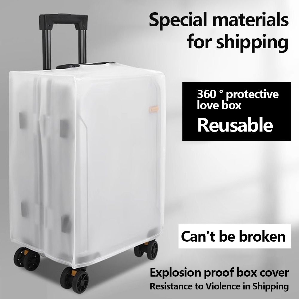 Nowa, matowa osłona na bagaż,  – Waterproof Suitcase Cover Protector recenzja i cena
