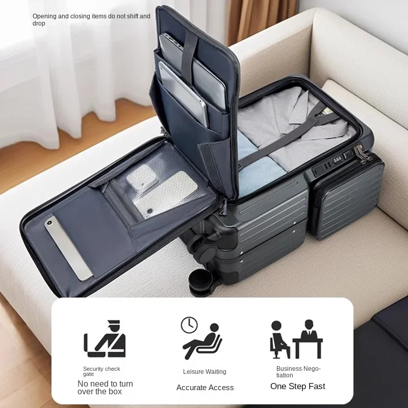 Walizka podróżna z otworem z p – Spinner Wheel Rolling Suitcase 20 Inch recenzja i cena
