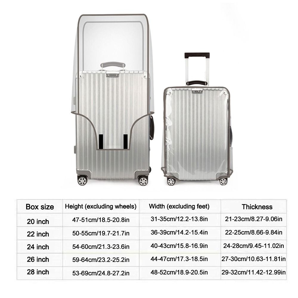 Pokrowiec na walizkę podróżną, – Waterproof Suitcase Cover Protector recenzja i cena