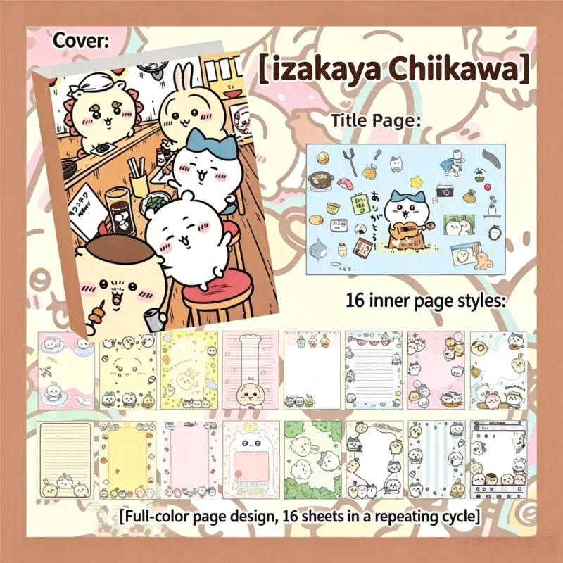 Chiikawa – uroczy notatnik z 8 – Handbags recenzja i cena