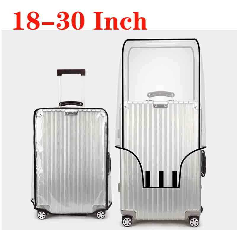 18-30 cali walizka osłona z PV – Luggage Protective Cover Transparent recenzja i cena