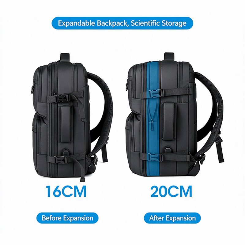 Rozszerzalny plecak podróżny m – Backpacks recenzja i cena