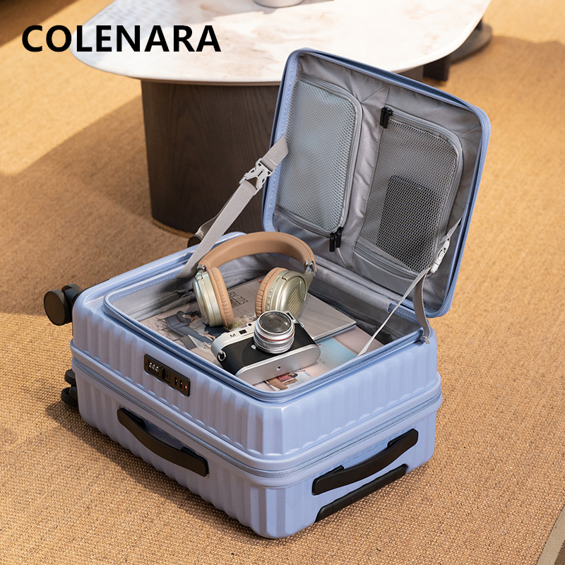 Walizka kabinowa COLENARA z ot – Front Opening Laptop Luggage 24 Inch recenzja i cena