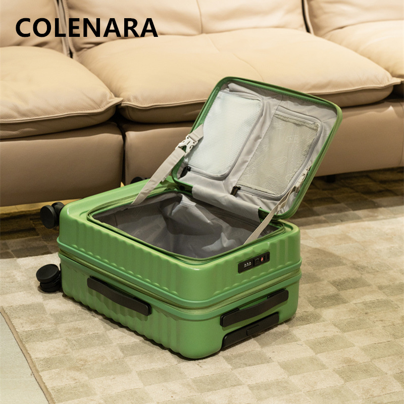 Walizka kabinowa COLENARA z ot – Front Opening Laptop Luggage 24 Inch recenzja i cena
