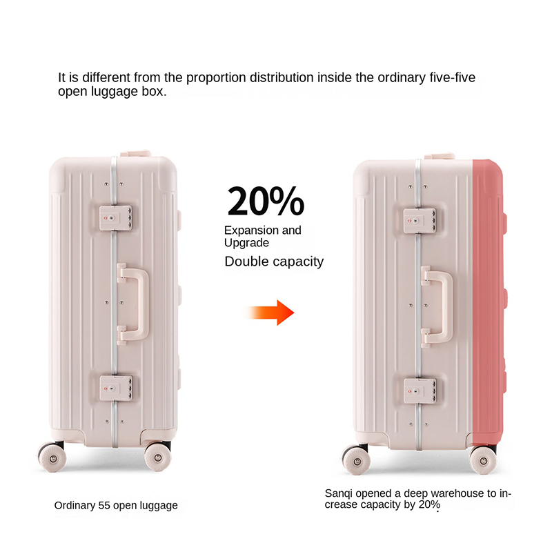 Nowa walizka z aluminiową ramą – Aluminum Frame Carry On Luggage recenzja i cena