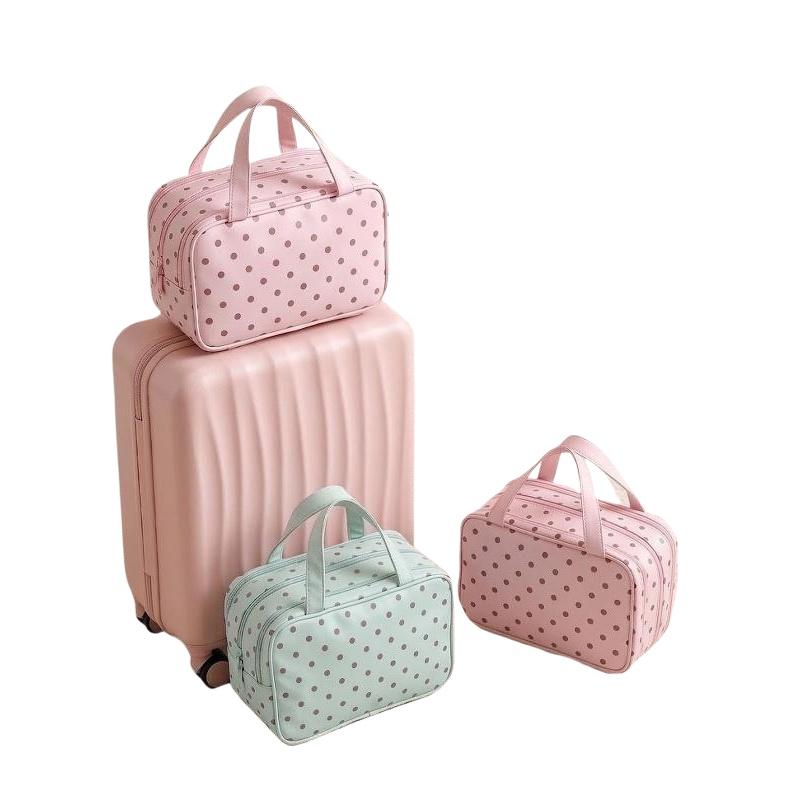 Kosmetyczka w kropki, wodoodpo – Cosmetic Bags recenzja i cena